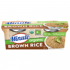 Organic Brown Rice Cups