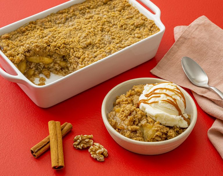 Apple Cinnamon Rice Crisp