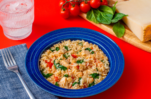 Chicken and Spinach Risotto