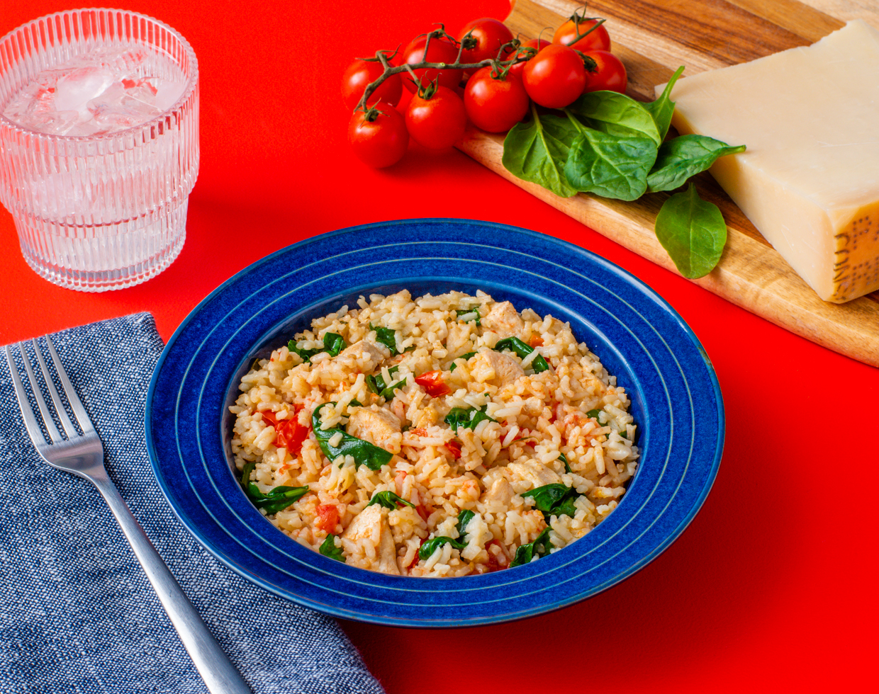 Chicken and Spinach Risotto