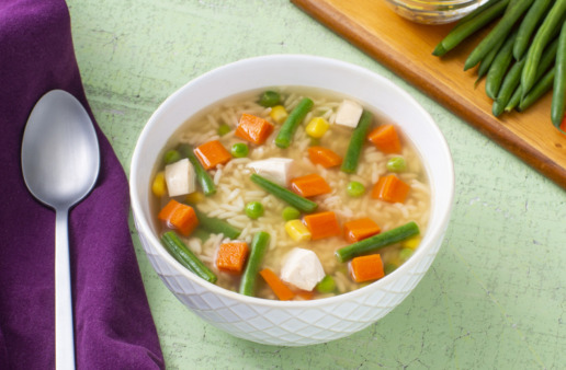 Country-chicken-and-rice-soup