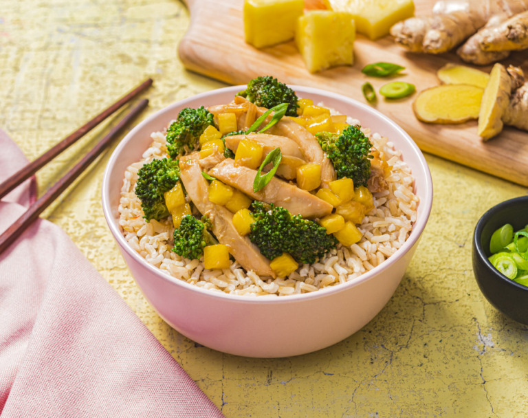 Chicken, Broccoli and Pineapple Stir-Fry