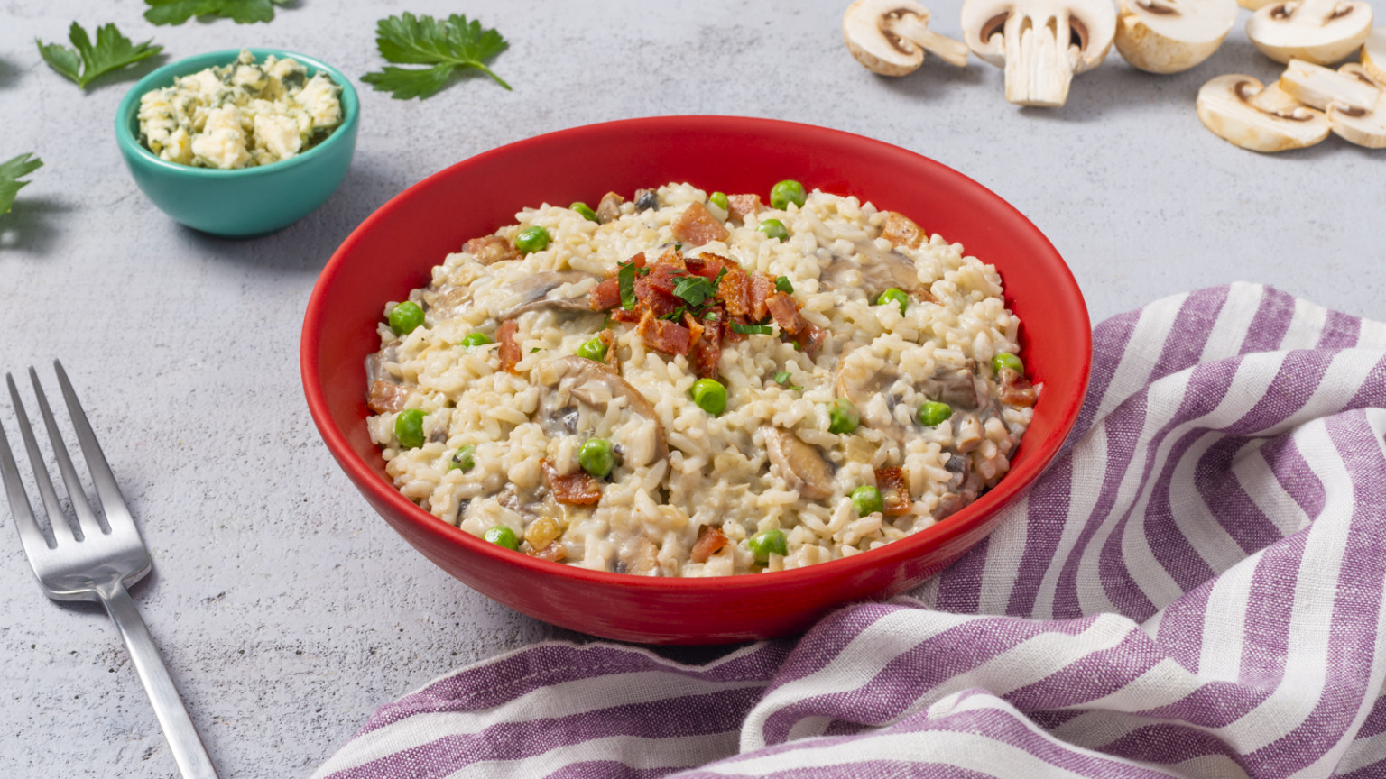 Creamy Blue Cheese Risotto