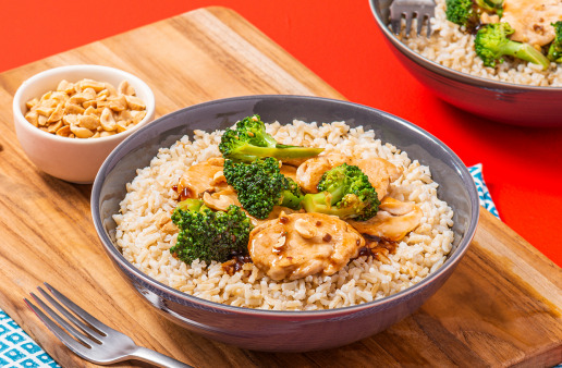 Easy-Teriyaki-Chicken-and-Brown-Rice-Dinner