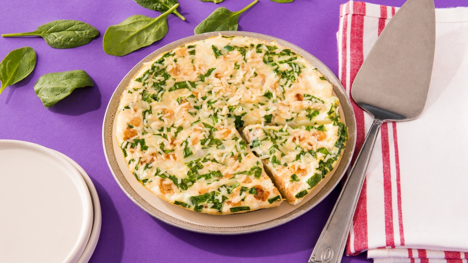 Egg White Rice Frittata