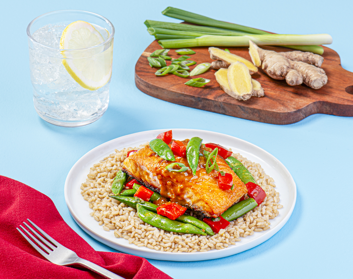 Ginger Seared Salmon