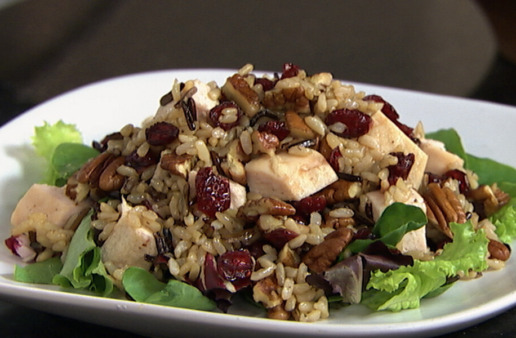 Harvest Rice with chicken and dressing