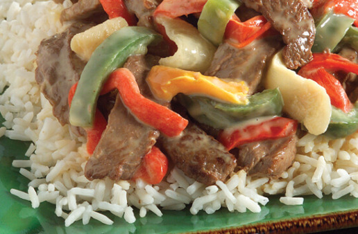 Jalapeño Pepper Steak with cheese