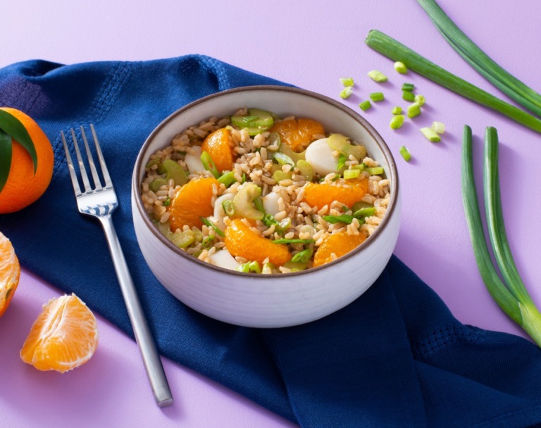 Sesame Ginger Rice Salad