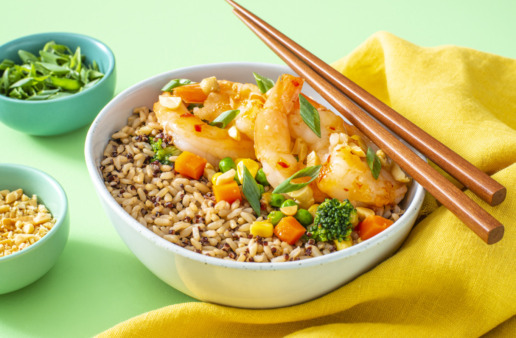 quinoa-with-sweet-chili-shrimp-and-vegetables