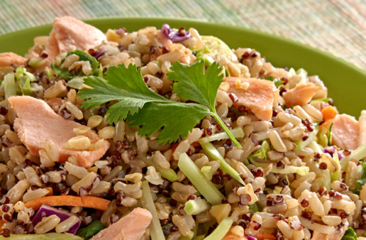 Sesame Ginger Salmon Salad