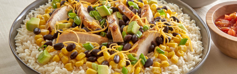 Southwest Style Chicken Bowl