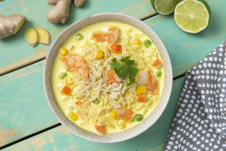 Thai Coconut Shrimp Soup