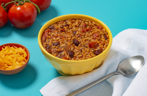 Vegetarian chili recipe with rice and quinoa