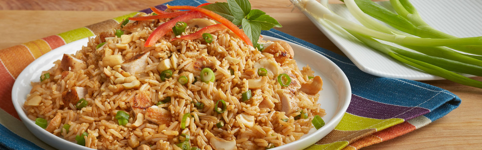 Double Sesame Chicken and Rice