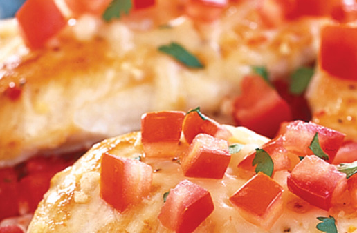 Herbed Tomatoes Chicken and Rice