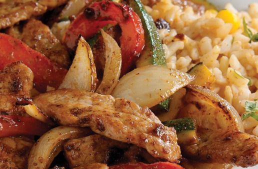 Mexican Pork with Vegetable Rice