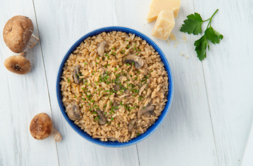Creamy Italian Mushroom Rice