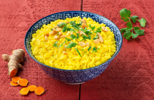 Spiced Curry Coconut Rice
