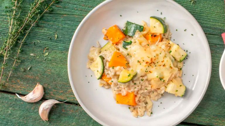 Squash, Zucchini and Rice Casserole