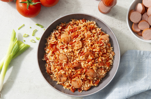 15-minute-jambalaya-with-tomato-and-sausages