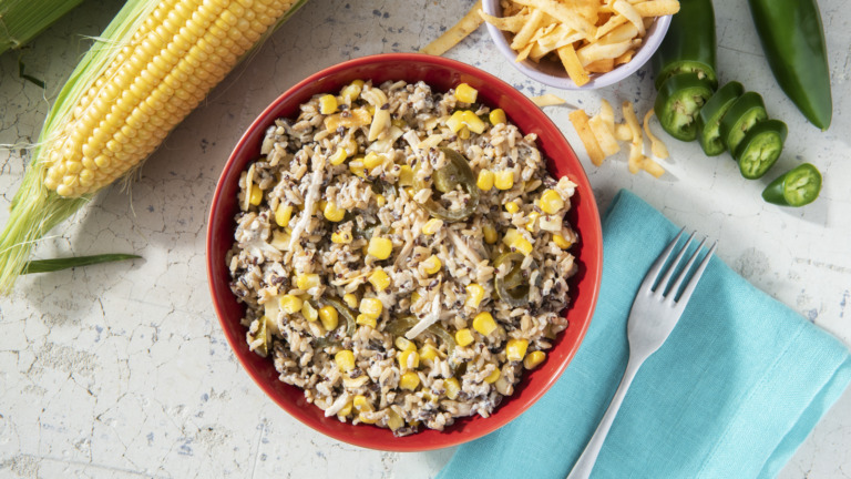 Jalapeño Popper Chicken Rice