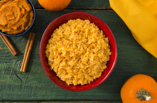 pumpkin pie rice pudding dessert