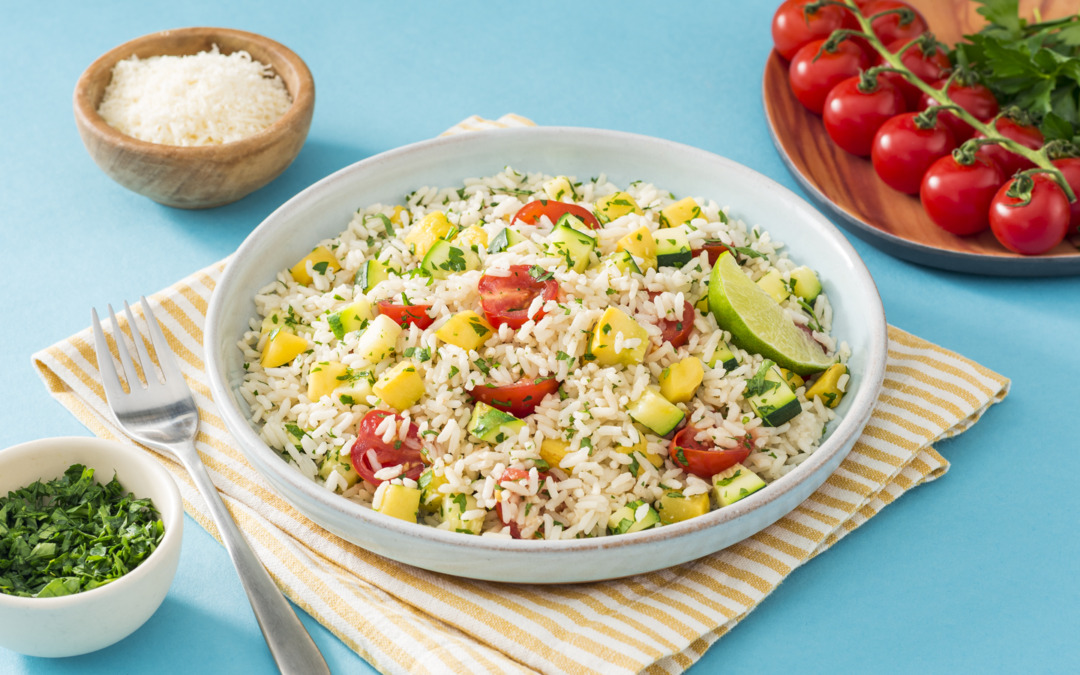 Meals in a Bowl with Summer Produce