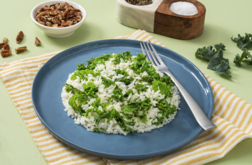 Garlic-Butter-Kale-Rice-with-jasmine-rice