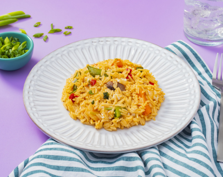 Golden Teriyaki Fried Rice