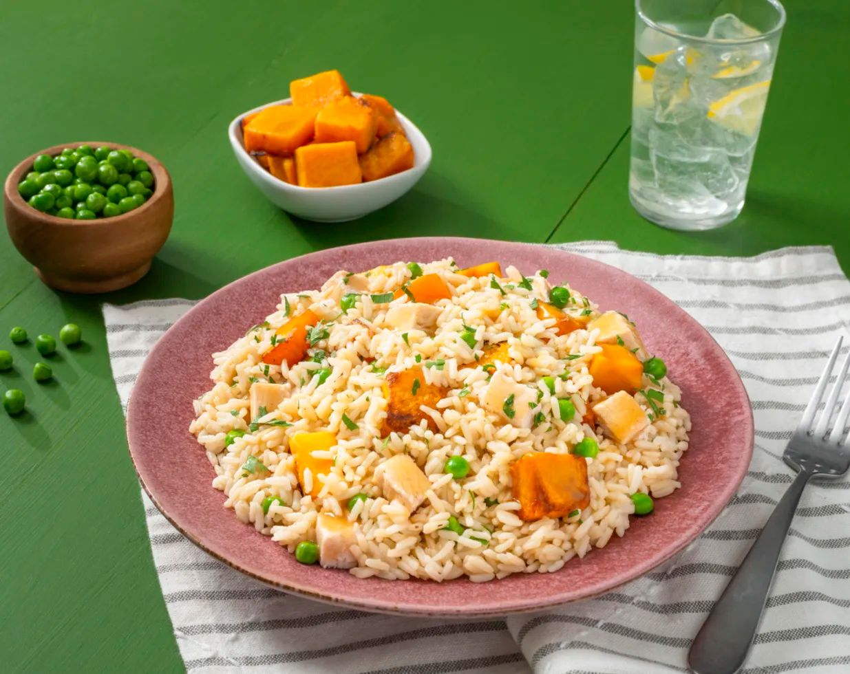Leftover Turkey Dinner Rice