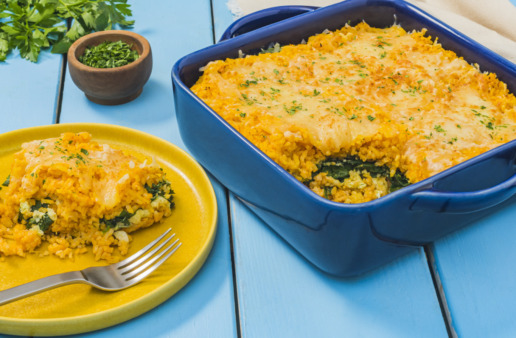 casserole-recipe-with-pumpkin-spinach-and-jasmine-rice