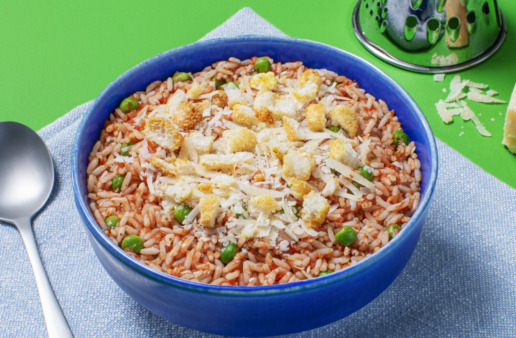 Italian arancini-style rice cups