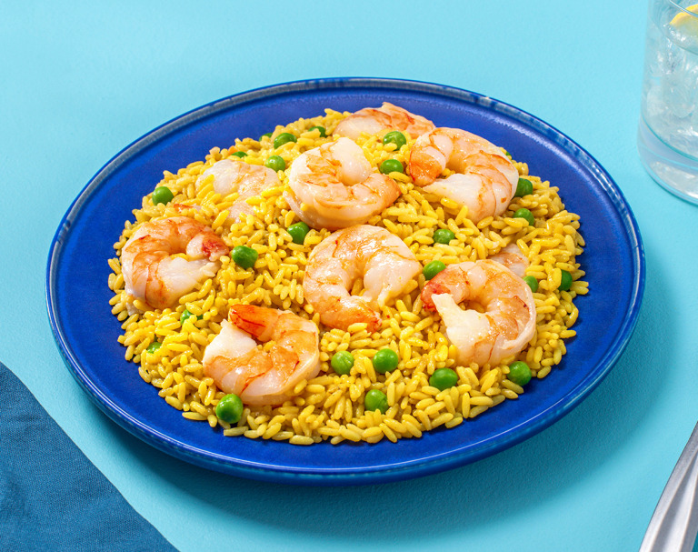 Mediterranean Shrimp and Rice