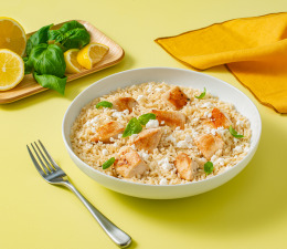 Chicken Rice With Feta