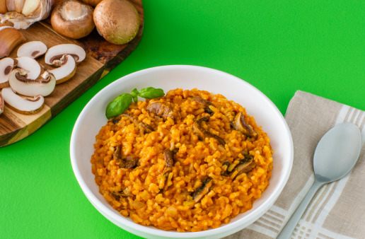 Pumpkin Mushroom Risotto