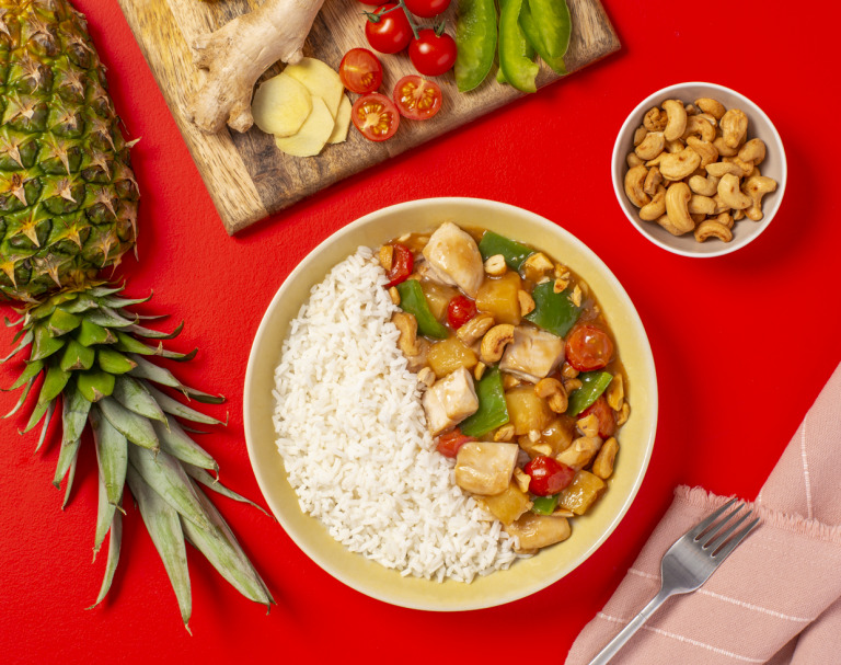 Cashew Sweet and Sour Chicken