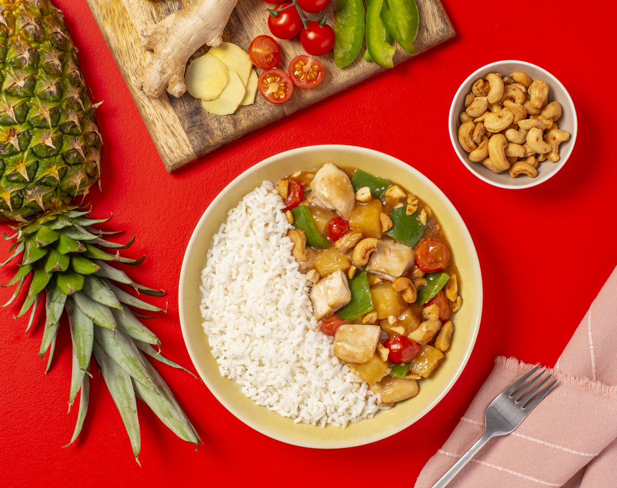 Cashew Sweet and Sour Chicken