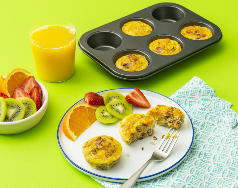 Hearty Bacon and Egg Breakfast