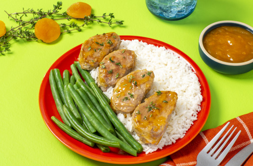 Pork Medallions with Apricot Glaze