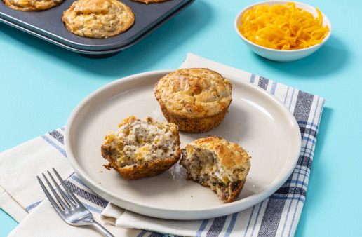 Quinoa and Sausage Breakfast Muffins