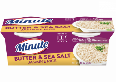 Butter & Sea Salt Jasmine Rice Cups