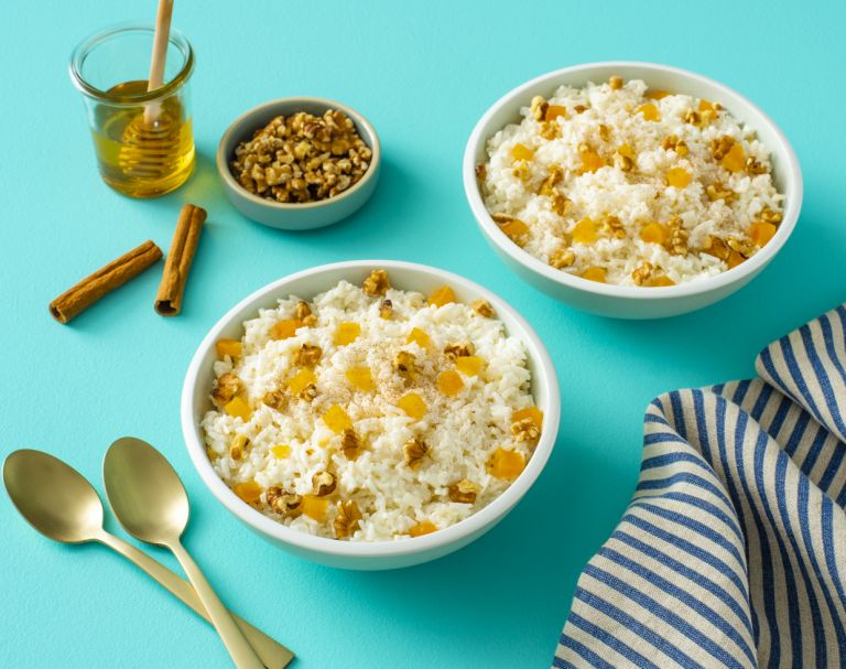 Basmati with Apricots, Walnuts, Yogurt and Honey