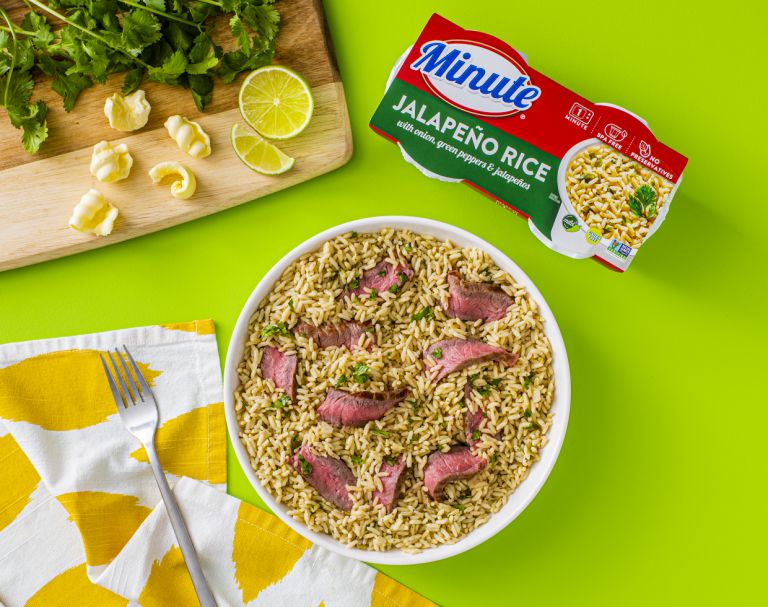 Jalapeño Lime Butter Steak Bowl