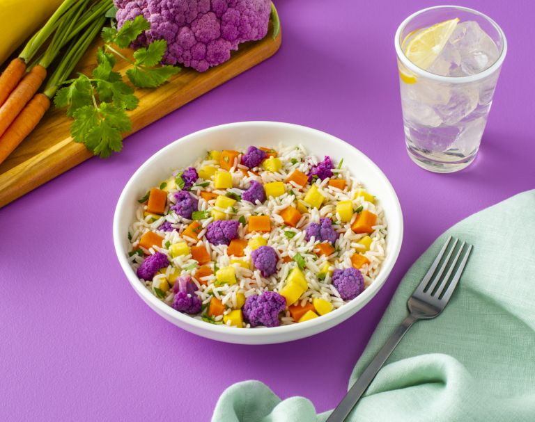 Vegetable Escabeche and Rice