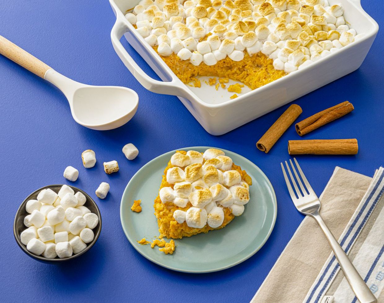 Sweet Potato Rice Casserole