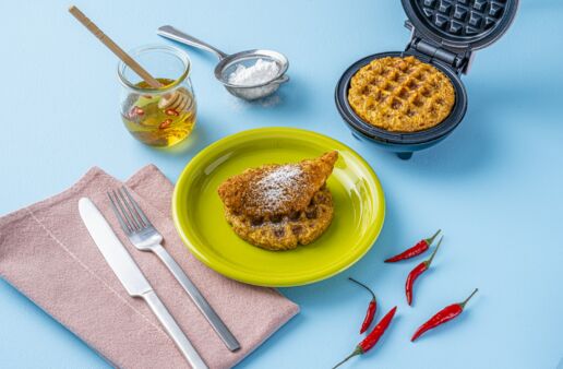 HOT HONEY CHICKEN WAFFLE RECIPE