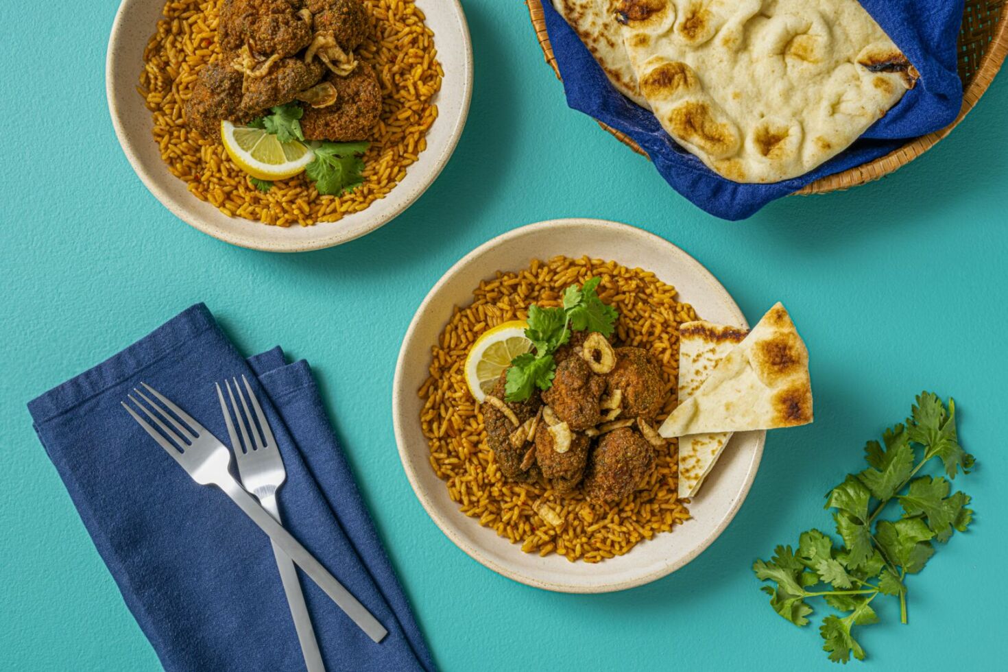 Indian Fried Chicken & Rice