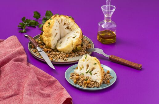 ROASTED CAULIFLOWER (MIZNON STYLE) RECIPE