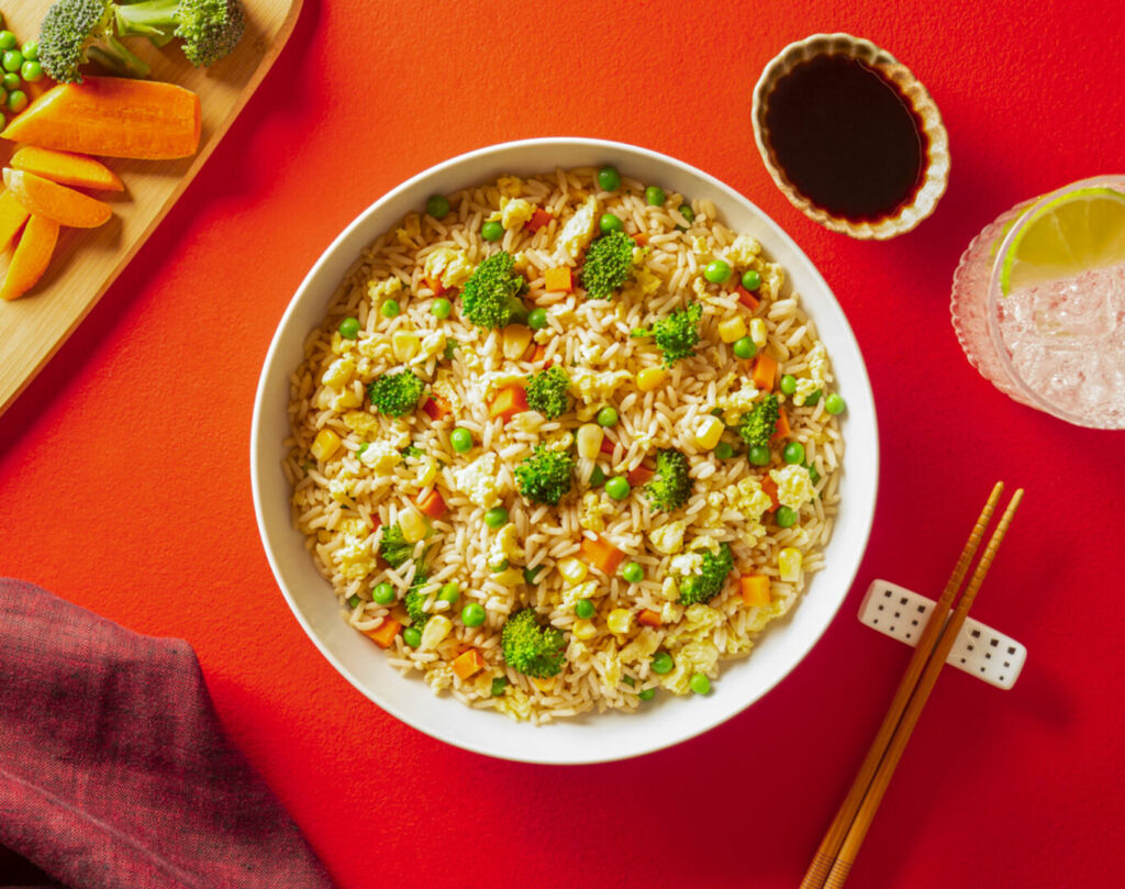 Microwave-Fried-Rice